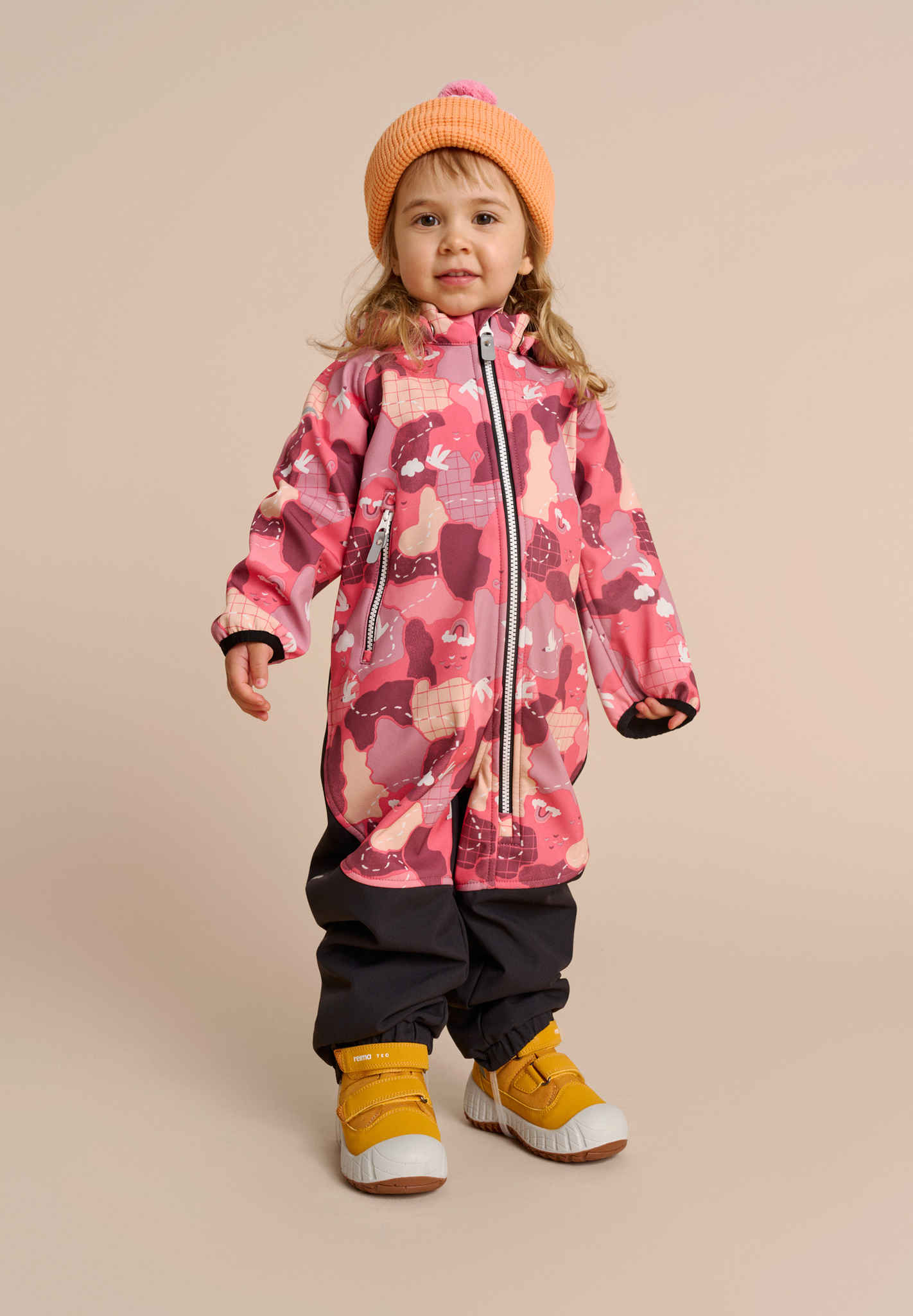 Kleinkinder Softshell Overall Mjosa