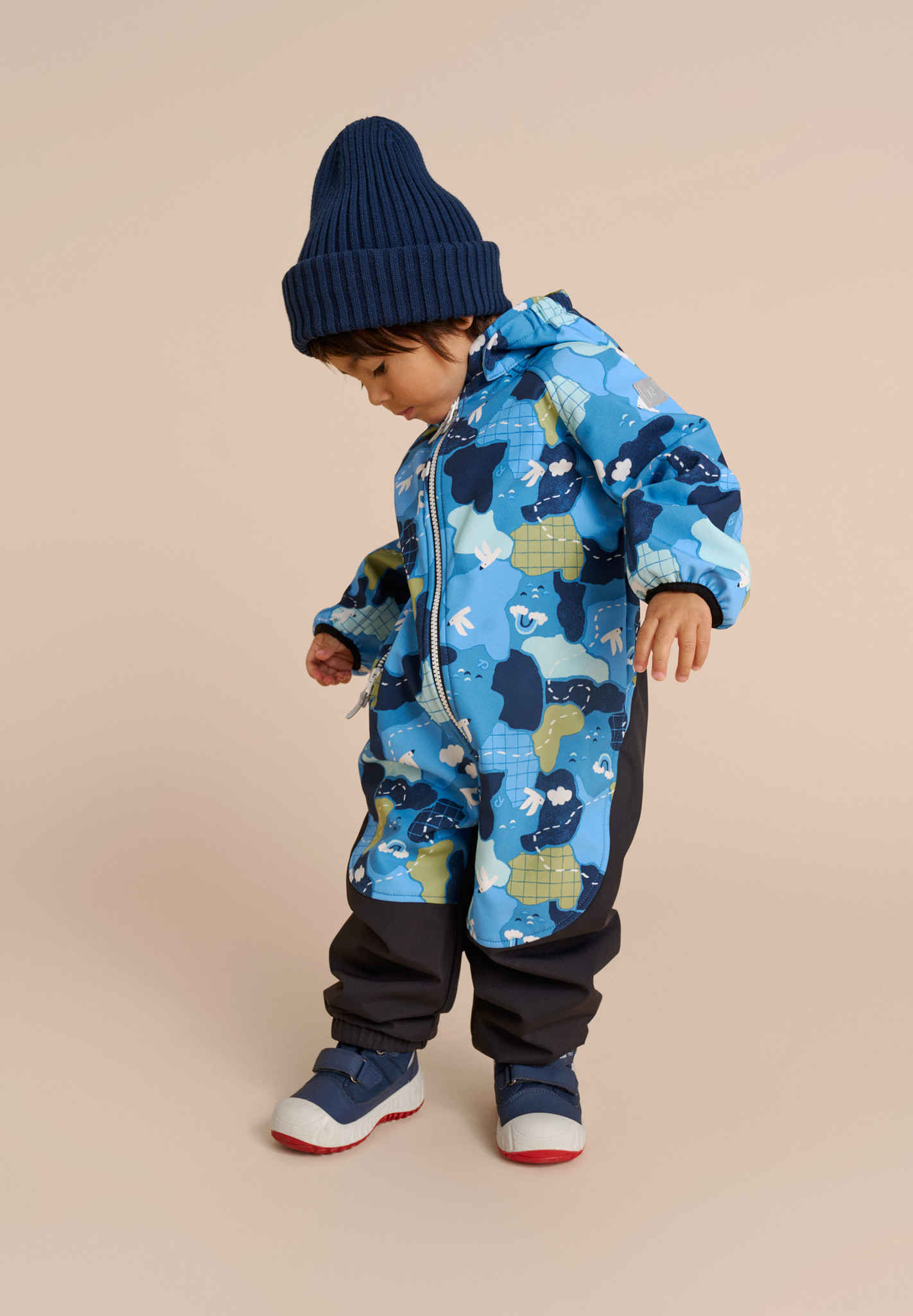 Kleinkinder Softshell Overall Mjosa