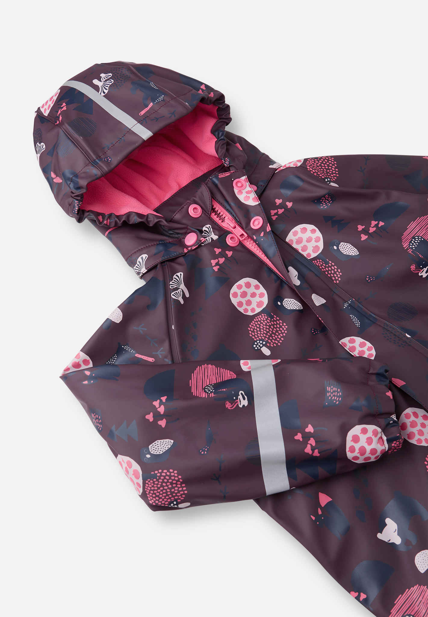 Gefütterte Kinder Regenjacke Koski