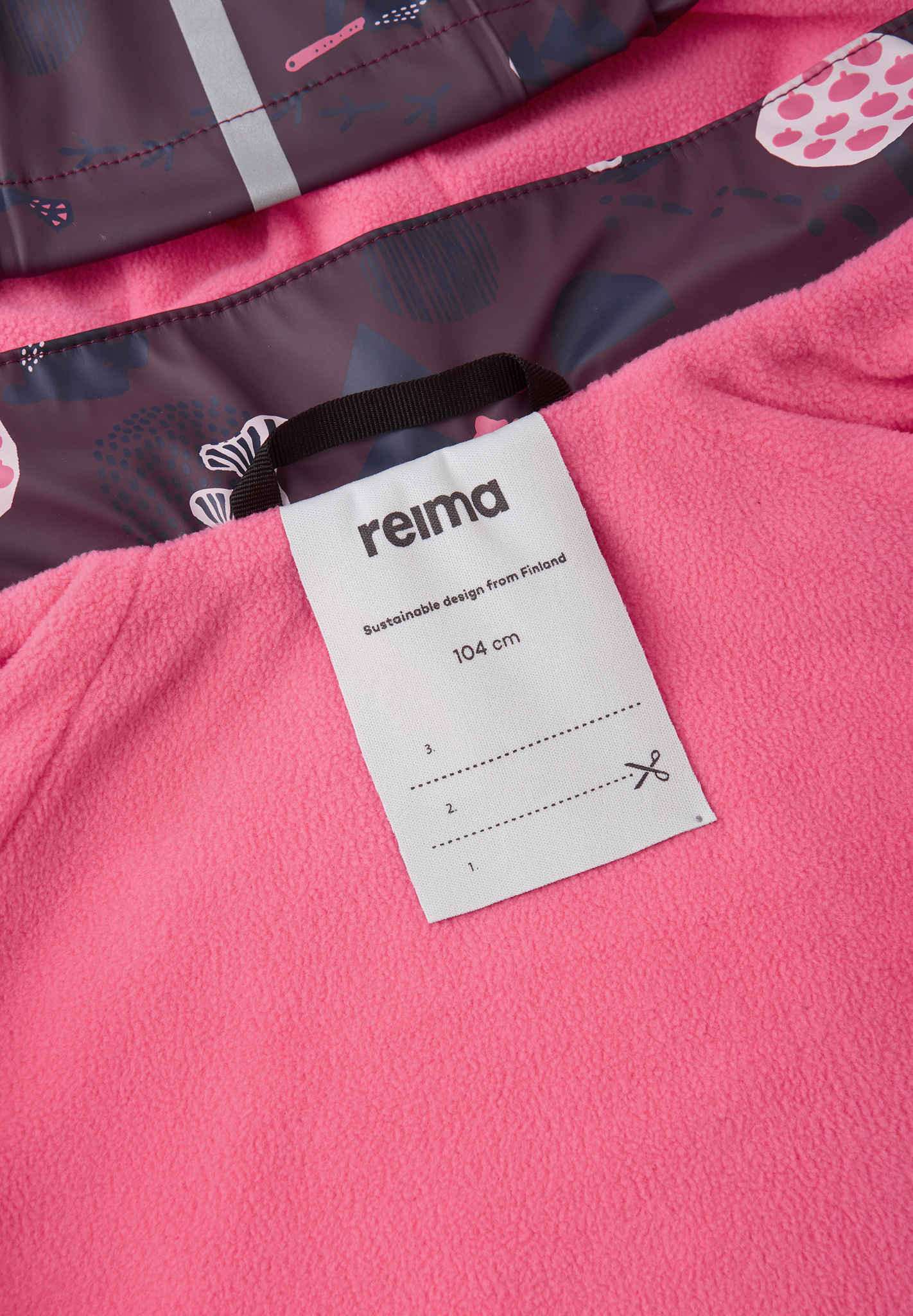 Gefütterte Kinder Regenjacke Koski