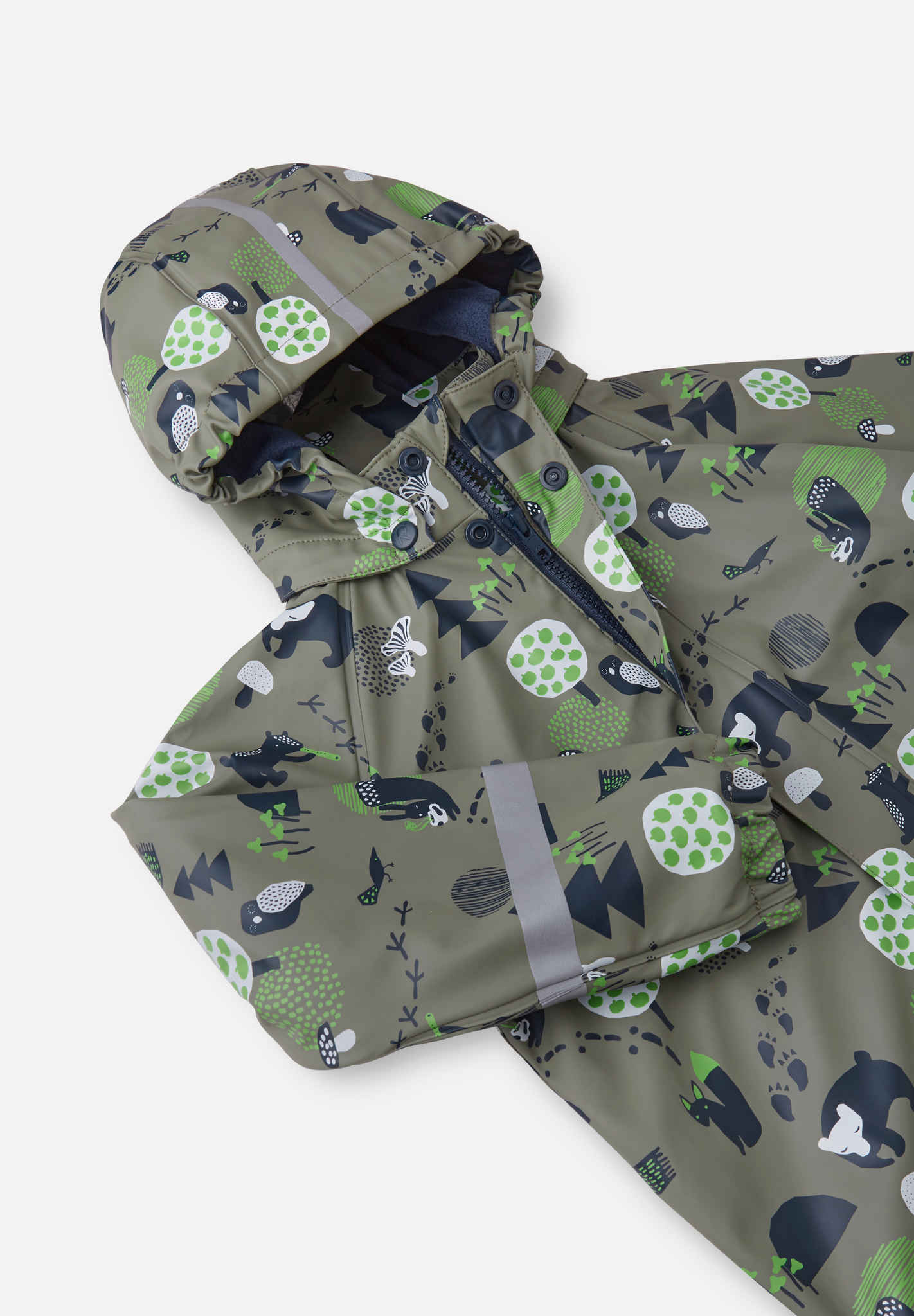 Gefütterte Kinder Regenjacke Koski