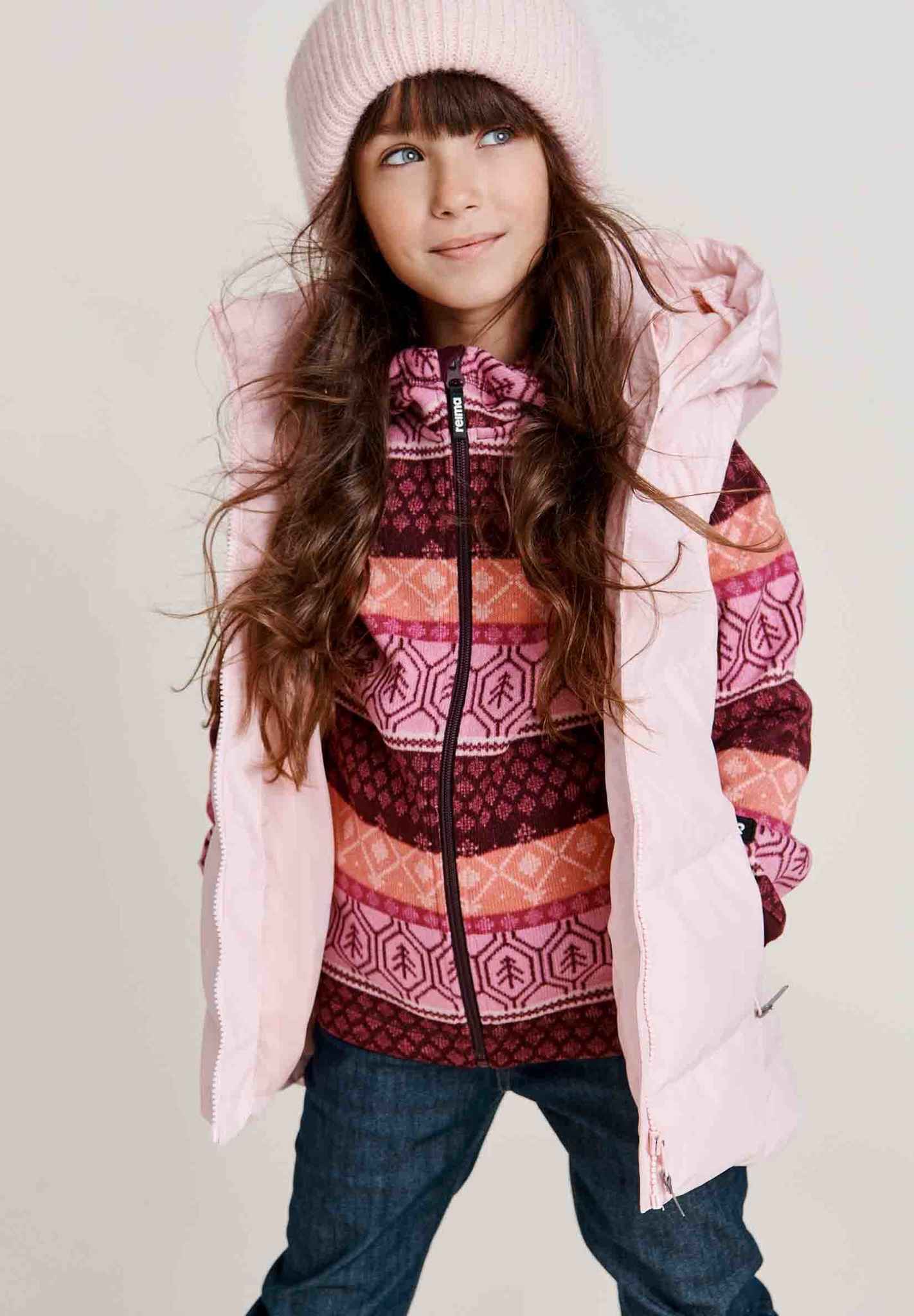 Kinder Coffee Bean Daunenjacke Paahto