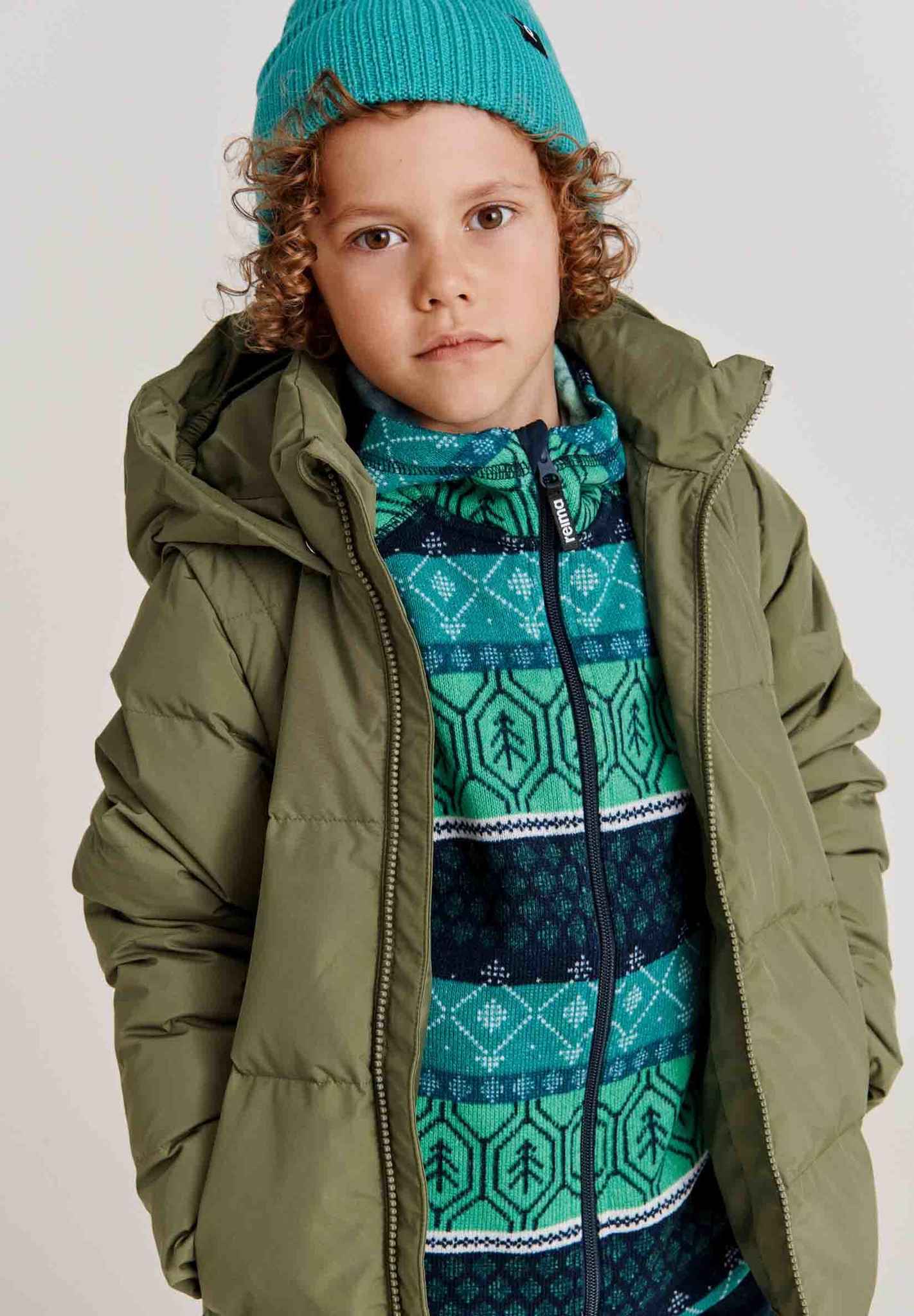 Kinder Coffee Bean Daunenjacke Porosein