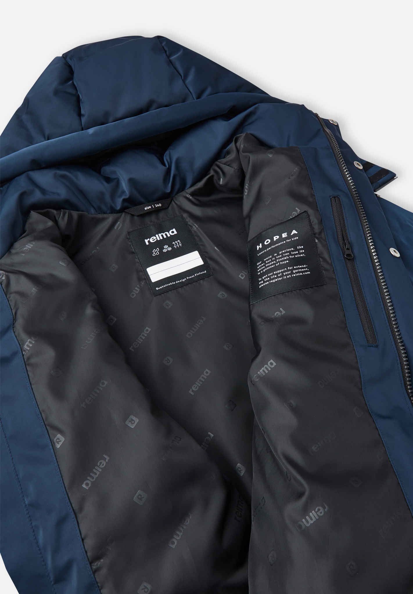 Kinder Premium Winterjacke Hopea Saunavaara