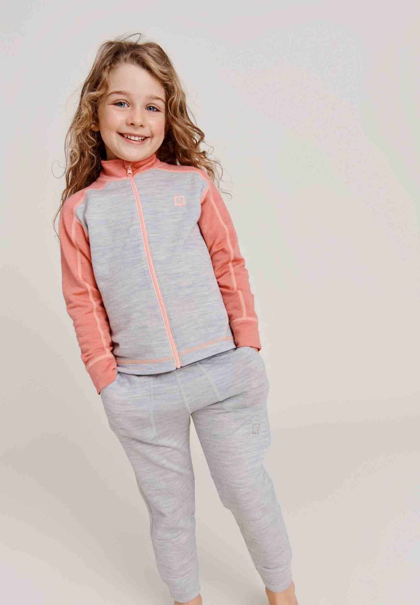 Kinder Merino Strickjacke Villanen